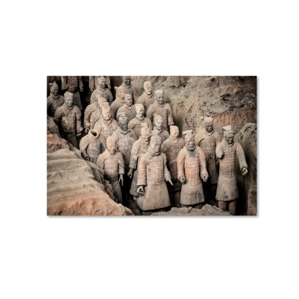 Trademark Fine Art Philippe Hugonnard 'Terracotta Army IX' Canvas Art, 12x19 - PH0345-C1219GG