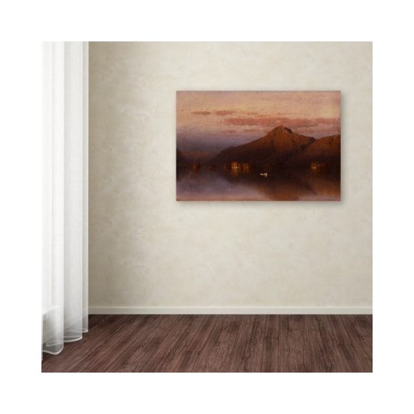 Trademark Fine Art Sanford Gifford 'Whiteface Mountain From Lake Placid' Canvas Art, 30x47 - AA00793-C3047GG