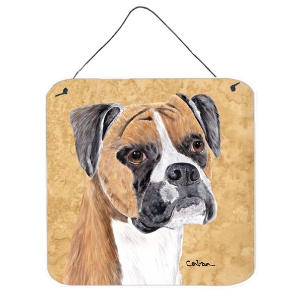 Micasa Boxer Aluminium Metal Wall or Door Hanging Prints - MI891312