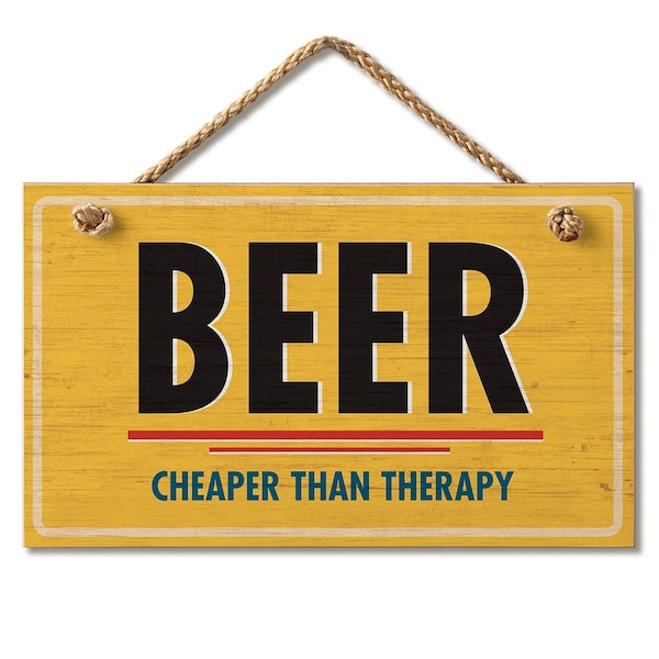 Highland Woodcrafters WOOD SIGNS 6 BY 9 BEER - 4101920