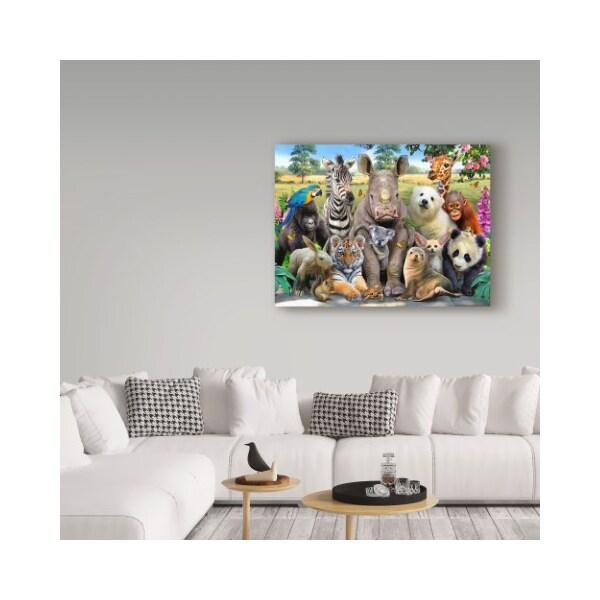 Trademark Fine Art Howard Robinson 'Animal Portrait' Canvas Art, 14x19 - ALI23962-C1419GG