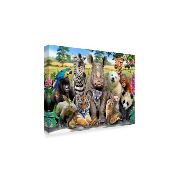 Trademark Fine Art Howard Robinson 'Animal Portrait' Canvas Art, 14x19 - ALI23962-C1419GG