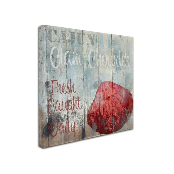 Trademark Fine Art Color Bakery 'New Orleans Seafood IV' Canvas Art, 35x35 - ALI4091-C3535GG