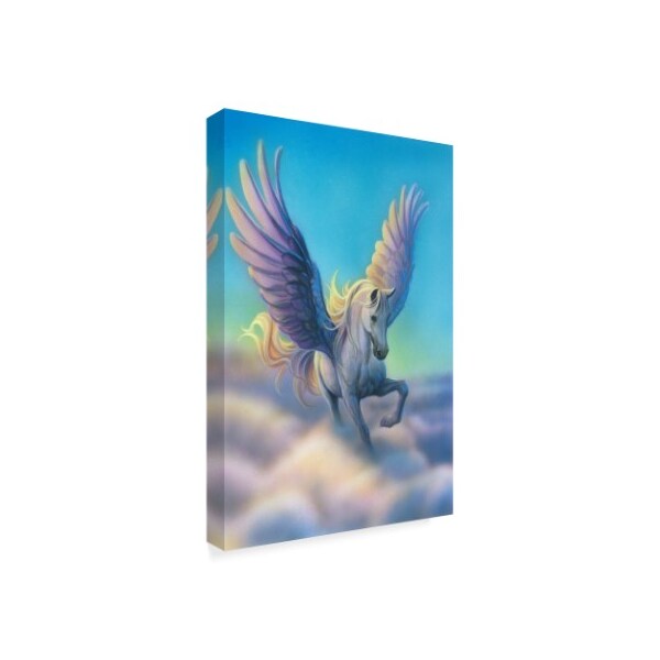 Trademark Fine Art Kirk Reinert 'Pegasus' Canvas Art, 16x24 - ALI30968-C1624GG