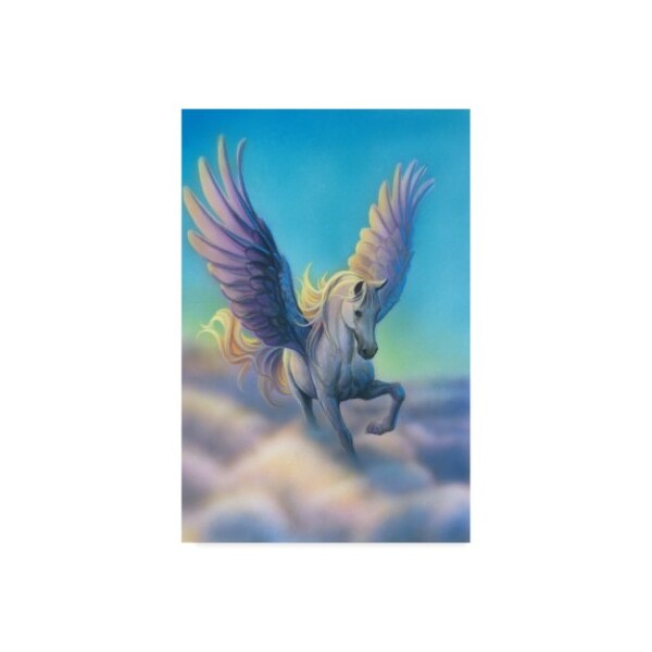 Trademark Fine Art Kirk Reinert 'Pegasus' Canvas Art, 16x24 - ALI30968-C1624GG