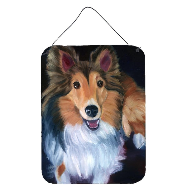Carolines Treasures Sheltie Stand Off Wall or Door Hanging Prints - 7394DS1216