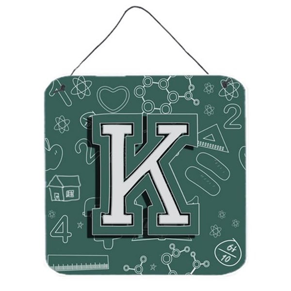 Micasa Letter K Back To School Initial Wall and Door Hanging Prints - MI754665