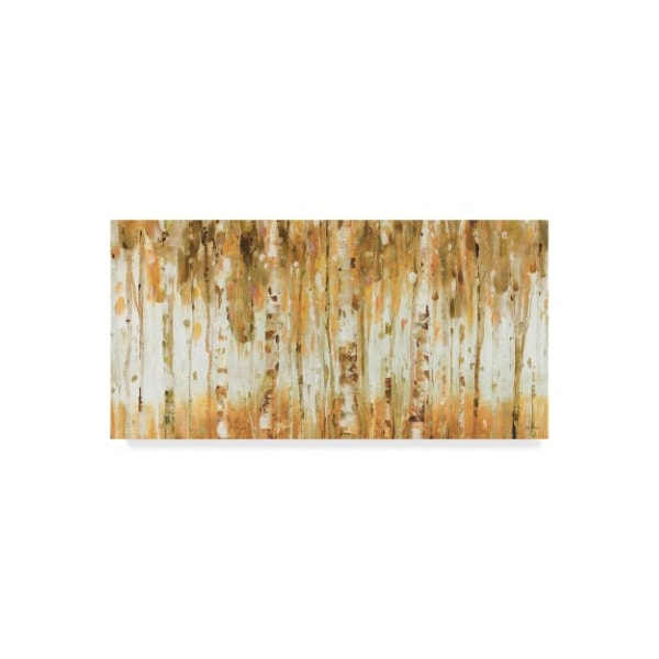 Trademark Fine Art Lisa Audit 'The Forest I Fall Crop' Canvas Art, 10x19 - WAP07701-C1019GG