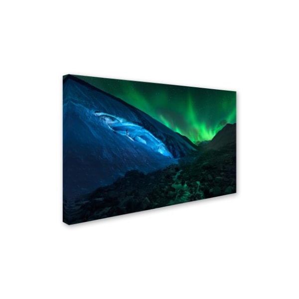 Trademark Fine Art Jesus M Garcia 'Athabasca Cave' Canvas Art, 12x19 - 1X01153-C1219GG