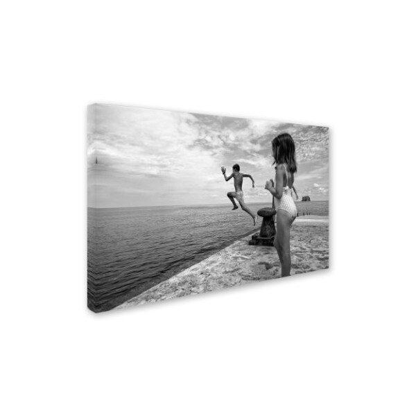 Trademark Fine Art Lorenzo Grifantini 'Kids' Canvas Art, 22x32 - 1X00812-C2232GG