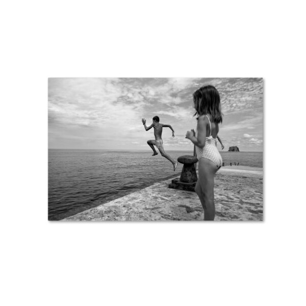 Trademark Fine Art Lorenzo Grifantini 'Kids' Canvas Art, 22x32 - 1X00812-C2232GG