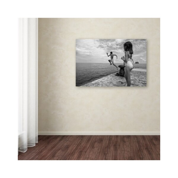 Trademark Fine Art Lorenzo Grifantini 'Kids' Canvas Art, 22x32 - 1X00812-C2232GG