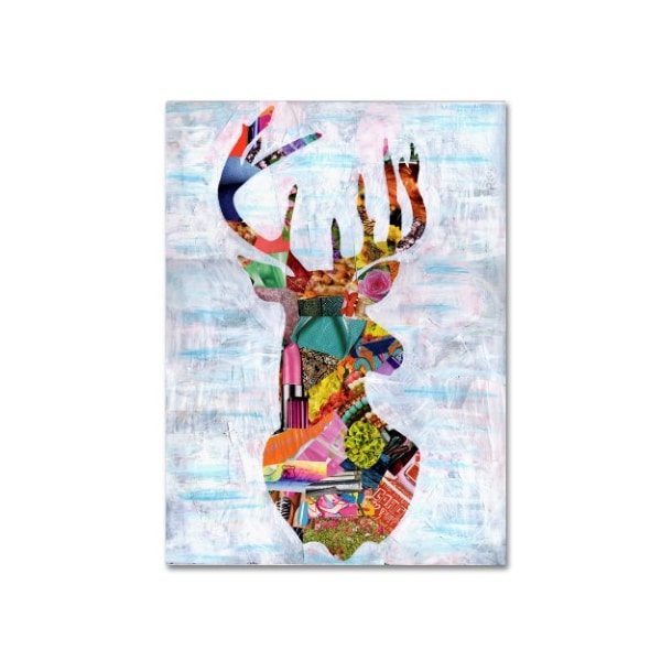 Trademark Fine Art Artpoptart 'Deer' Canvas Art, 18x24 - ALI15739-C1824GG