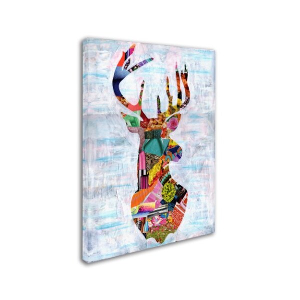 Trademark Fine Art Artpoptart 'Deer' Canvas Art, 18x24 - ALI15739-C1824GG