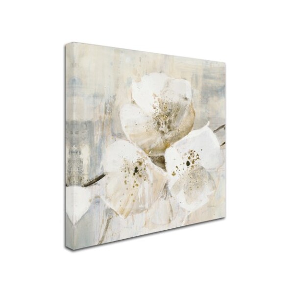 Trademark Fine Art Albena Hristova 'Elegance III Greige' Canvas Art, 14x14 - WAP01733-C1414GG