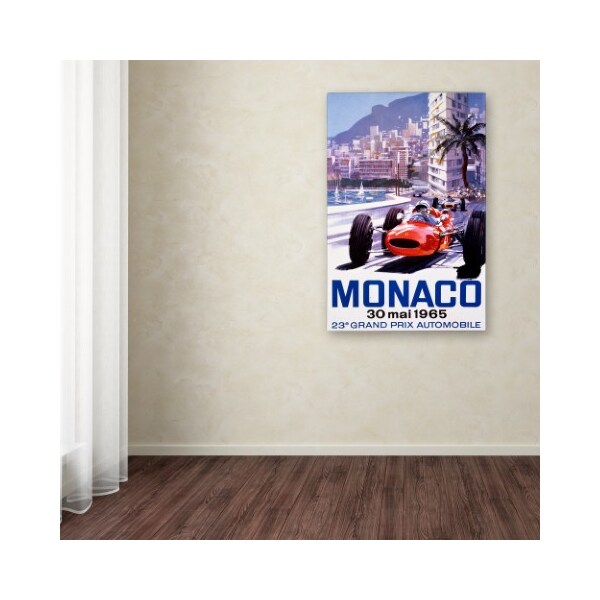 Trademark Fine Art Lantern Press 'Racing 4' Canvas Art, 30x47 - ALI09936-C3047GG