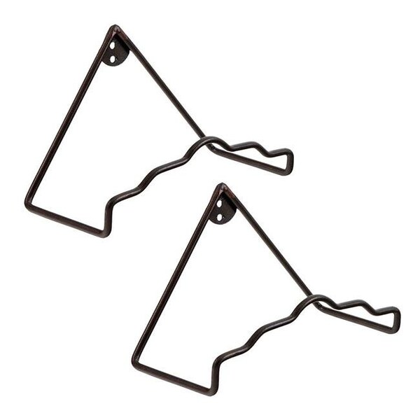 Achla Designs ACHLA Designs B-37-2 7.25 in. Plate Wall Hanger; Large - Pack of 2 - B-37-2