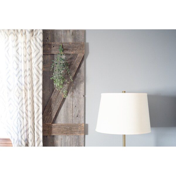 Barnwoodusa Rustic Farmhouse Reclaimed Country Style Decor Window Shutters (2 PK) - 759740312125