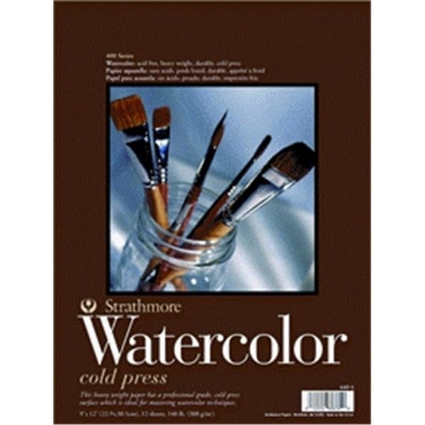 Art Supplies Watercolor Side Spiral Cold Press - 11 X 15 In. - 440-2