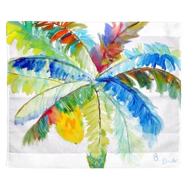 Betsy Drake Betsy Drake TP1094 24 x 30 in. Big Palm Outdoor Wall Hanging - TP1094