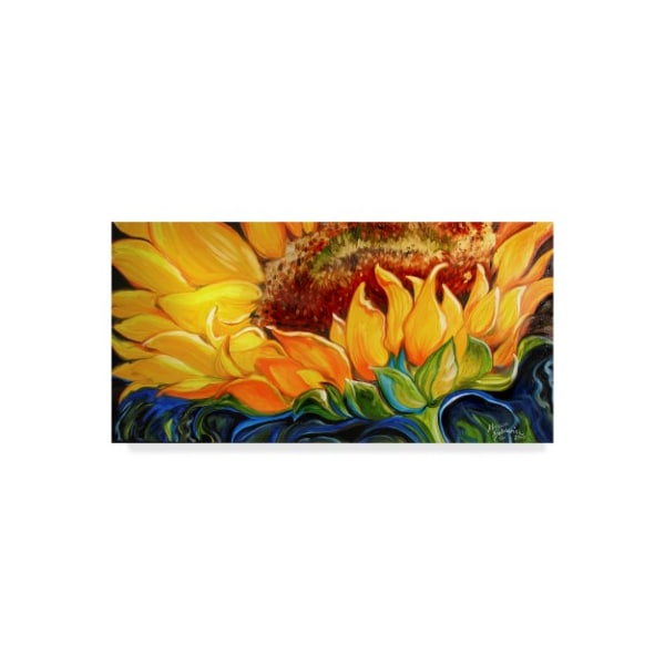 Trademark Fine Art Marcia Baldwin 'Sunflower Rise'N Shine' Canvas Art, 24x47 - ALI34646-C2447GG