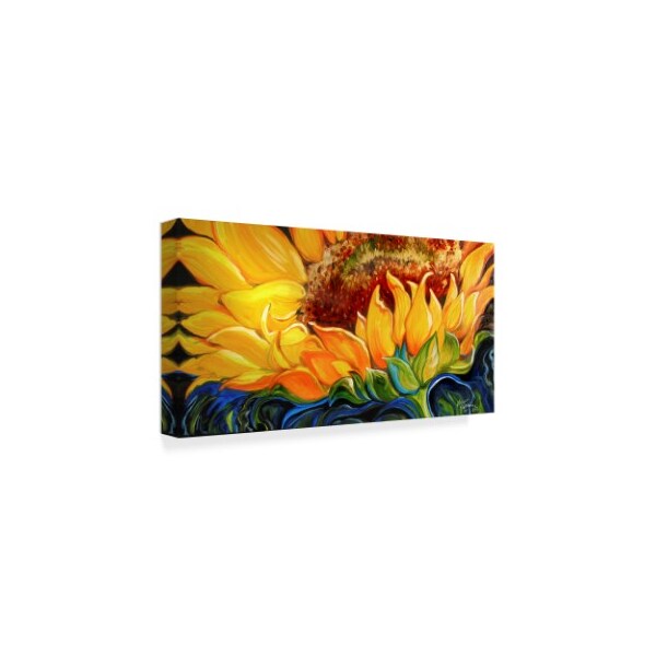 Trademark Fine Art Marcia Baldwin 'Sunflower Rise'N Shine' Canvas Art, 24x47 - ALI34646-C2447GG