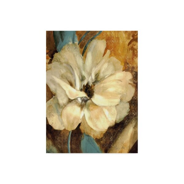 Trademark Fine Art Marietta Cohen Art And Design 'Cream Flower Illustrations 1' Canvas Art, 35x47 - ALI43164-C3547GG