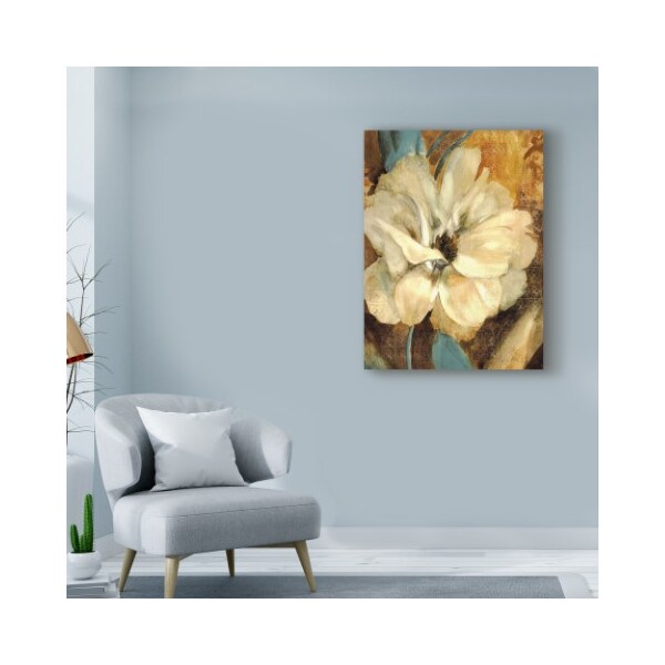 Trademark Fine Art Marietta Cohen Art And Design 'Cream Flower Illustrations 1' Canvas Art, 35x47 - ALI43164-C3547GG