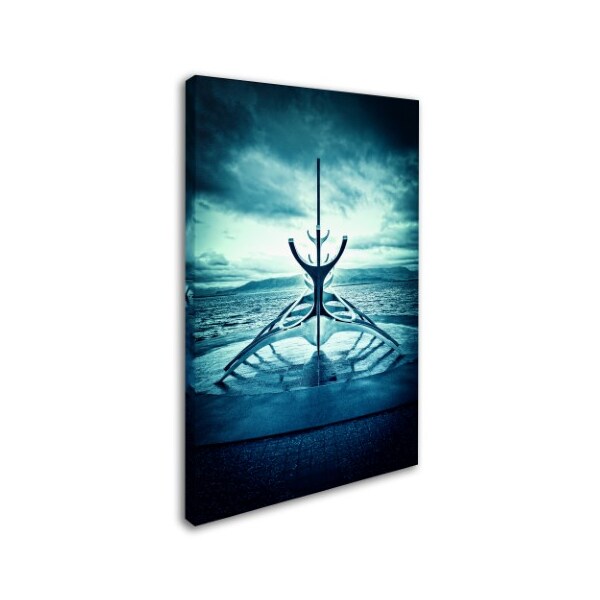 Trademark Fine Art Philippe Sainte-Laudy 'Viking Ship' Canvas Art, 22x32 - PSL0879-C2232GG