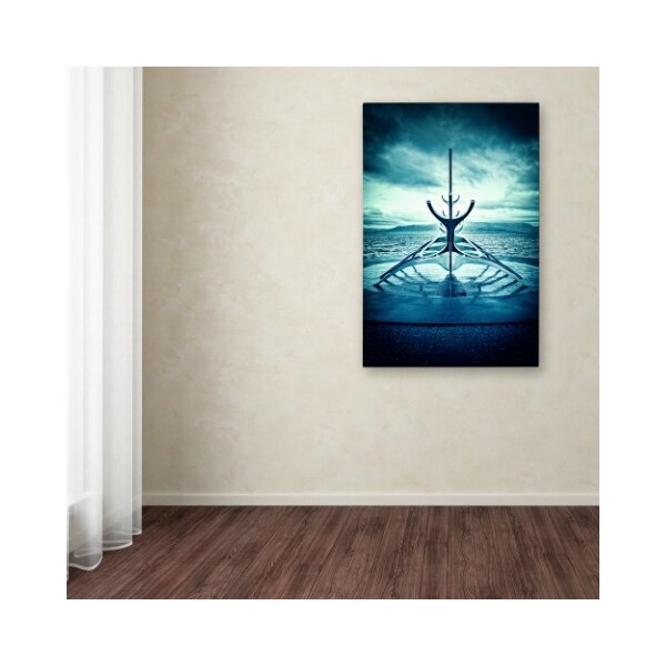 Trademark Fine Art Philippe Sainte-Laudy 'Viking Ship' Canvas Art, 22x32 - PSL0879-C2232GG
