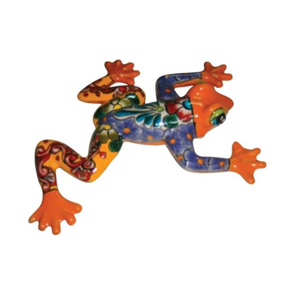 Avera Products Avera Products APD004080 8 in. Talavera Wall Frog - pack of 4 - 7392590