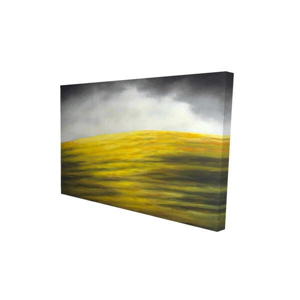 Begin Home Decor 20 x 30 in. Yellow Hill-Print on Canvas - 2080-2030-LA173-1