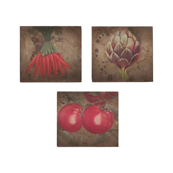 Elk Signature Veggie Botanicals on Arched Tin - 165025SG