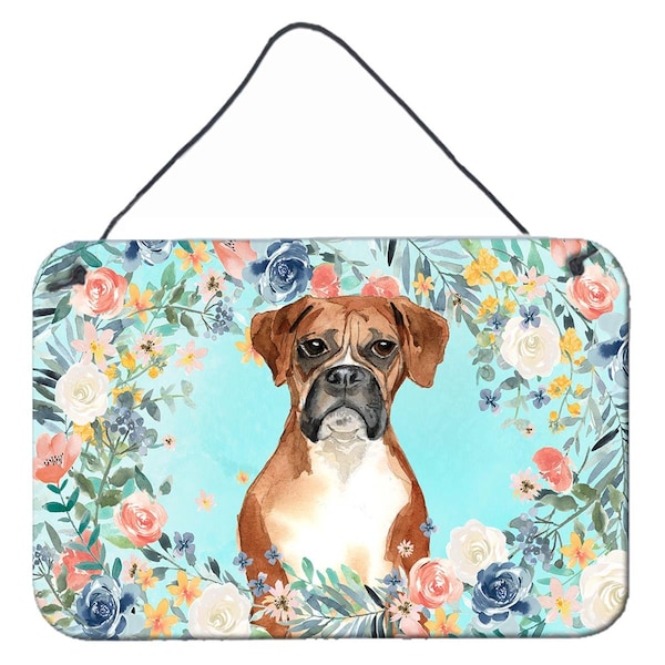 Carolines Treasures Boxer Wall or Door Hanging Prints - CK3431DS812