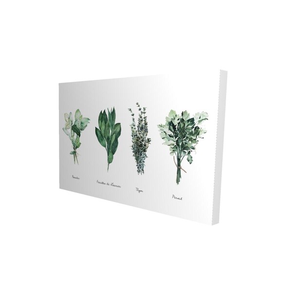 Fondo 20 x 30 in. Fines Herbes-Print on Canvas - FO3339884