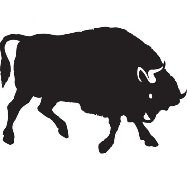 Designocracy Buffalo Art on Board Wall Decor UV Protective Coat - 9821208