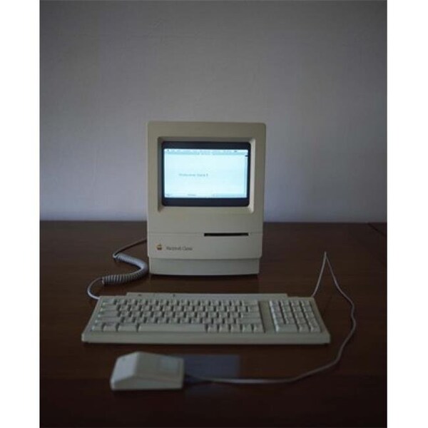 Rlm Distribution Apple Macintosh Classic desktop PC Poster Print by  - 12 x 36 - HO208058