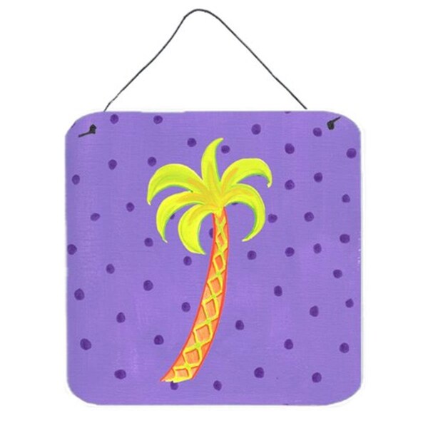 Micasa Tree Plam Tree Aluminium Metal Wall or Door Hanging Prints - MI231618