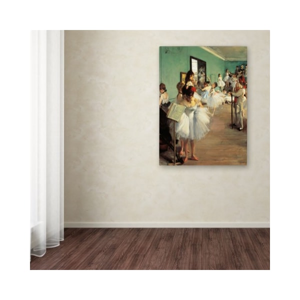 Trademark Fine Art Edgar Degas 'Dance Examination 1873-74' Canvas Art, 35x47 - BL01333-C3547GG