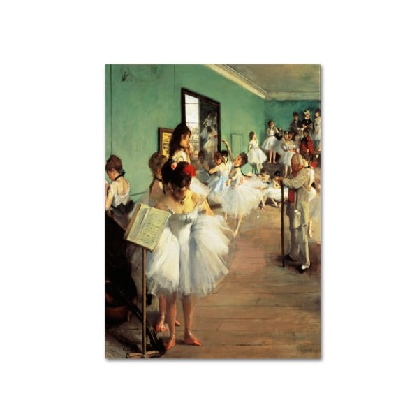 Trademark Fine Art Edgar Degas 'Dance Examination 1873-74' Canvas Art, 35x47 - BL01333-C3547GG