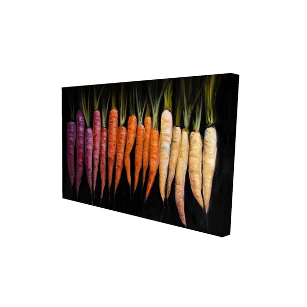 Begin Home Decor 20 x 30 in. Colorful Carrots-Print on Canvas - 2080-2030-GA60