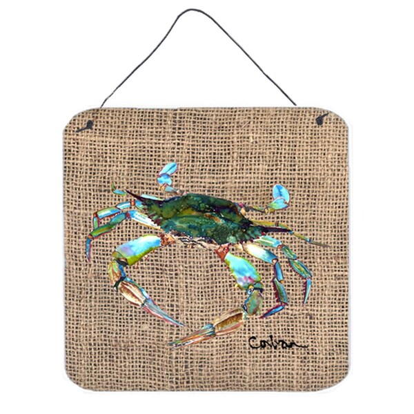 Micasa Crab Aluminium Metal Wall Or Door Hanging Prints - MI239519