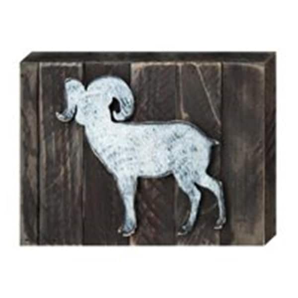 Clean Choice Ram Art on Board Wall Decor - CL1800205