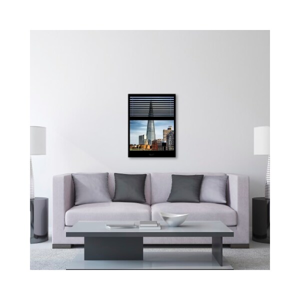 Trademark Fine Art Philippe Hugonnard 'Window View The Shard' Canvas Art, 24x32 - PH0037-C2432GG