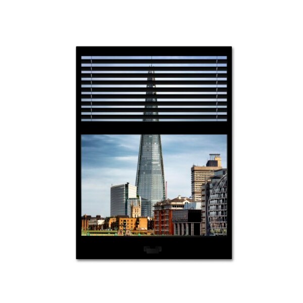 Trademark Fine Art Philippe Hugonnard 'Window View The Shard' Canvas Art, 24x32 - PH0037-C2432GG