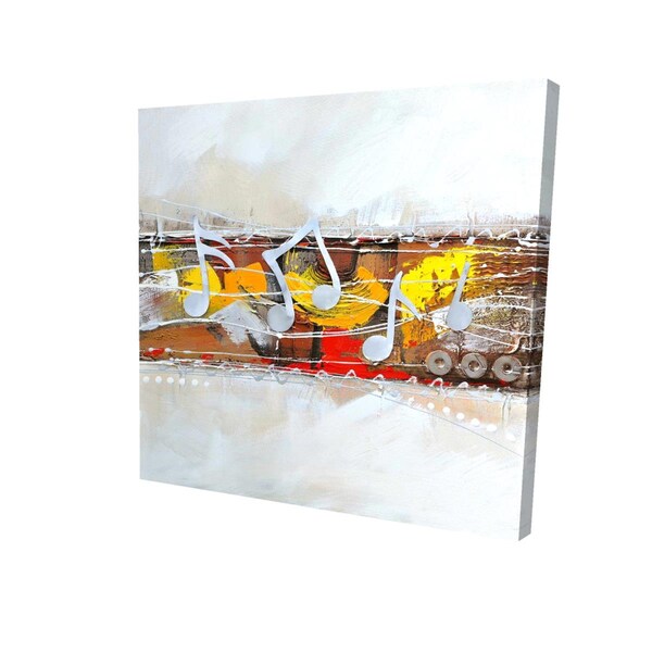 Begin Home Decor 16 x 16 in. Harmony-Print on Canvas - 2080-1616-MU11