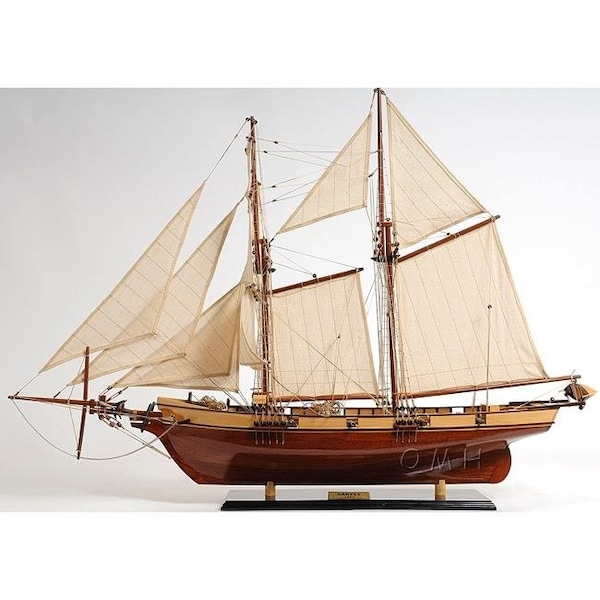 Old Modern Handicrafts Old Modern Handicrafts T111 26"H x 35"W x 8.3"D Harvey Yacht - T111