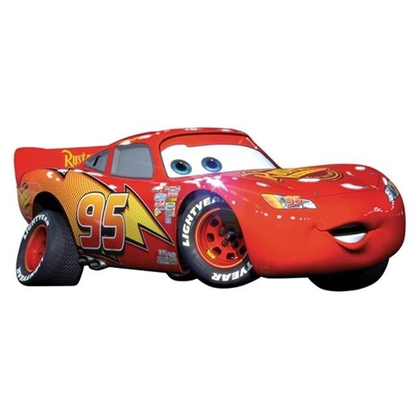 Roomates Roommate RMK1518GM Lightning McQueen Giant Wall Decal - RMK1518GM