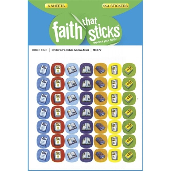 Tyndale House Publishers Sticker-Childrens Bible Micro-Mini - Faith That Sticks - 10147X