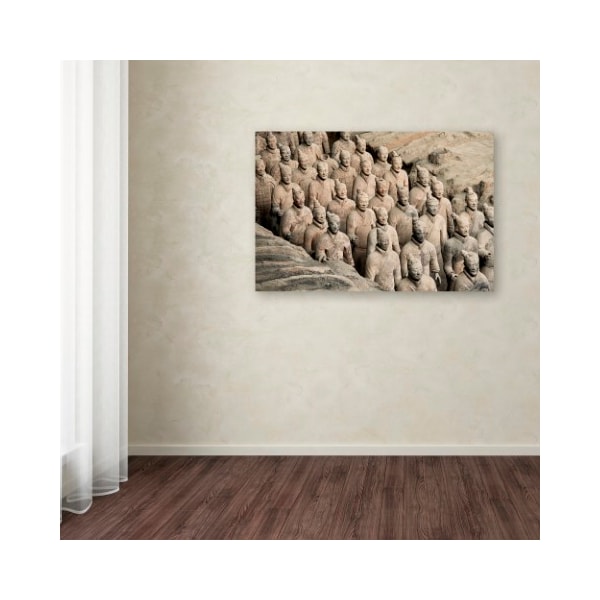Trademark Fine Art Philippe Hugonnard 'Terracotta Army IV' Canvas Art, 30x47 - PH0340-C3047GG